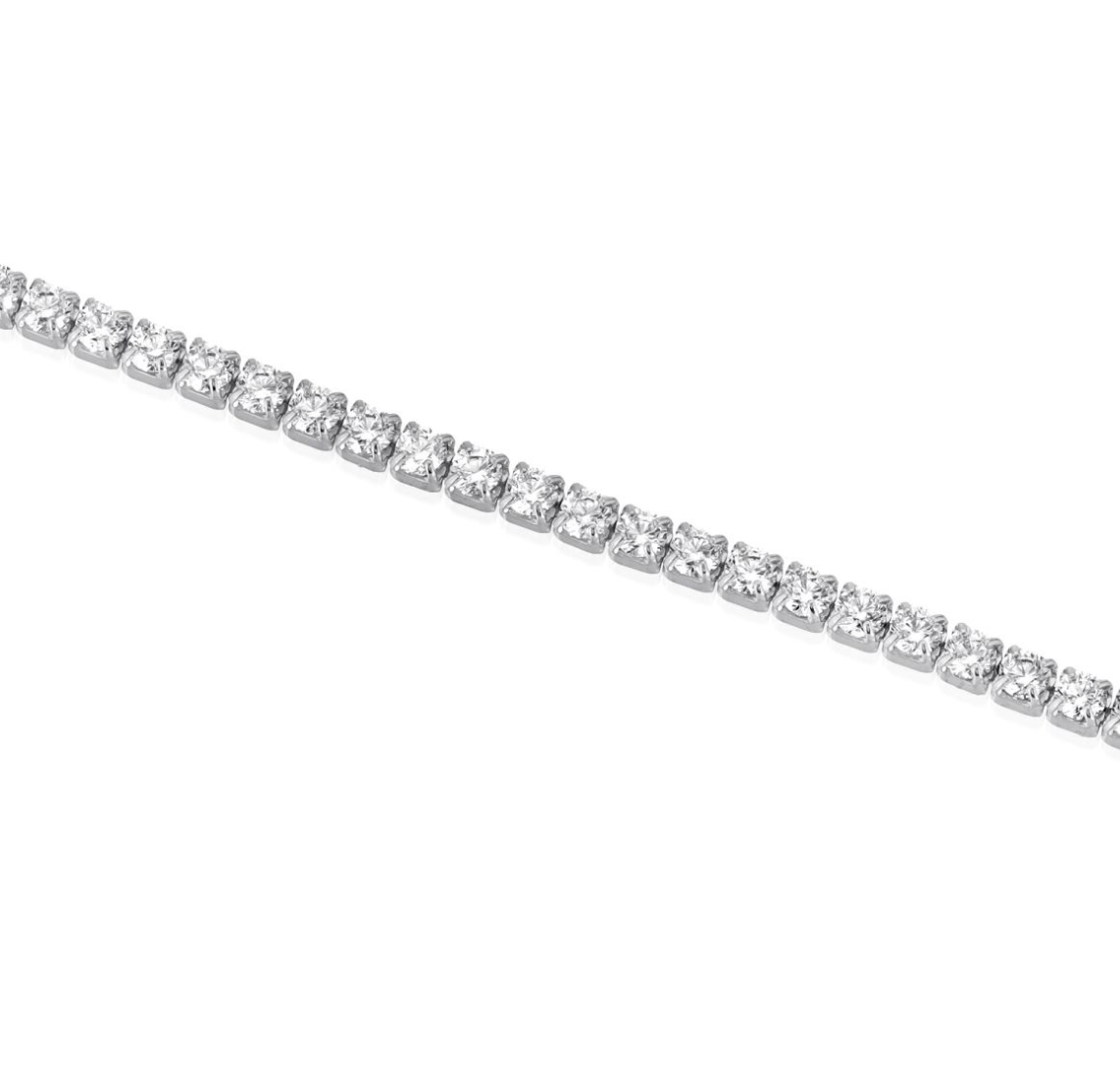 tennis bracelet, 18k tennis bracelet, silver tennis bracelet, white gold tennis bracelet 